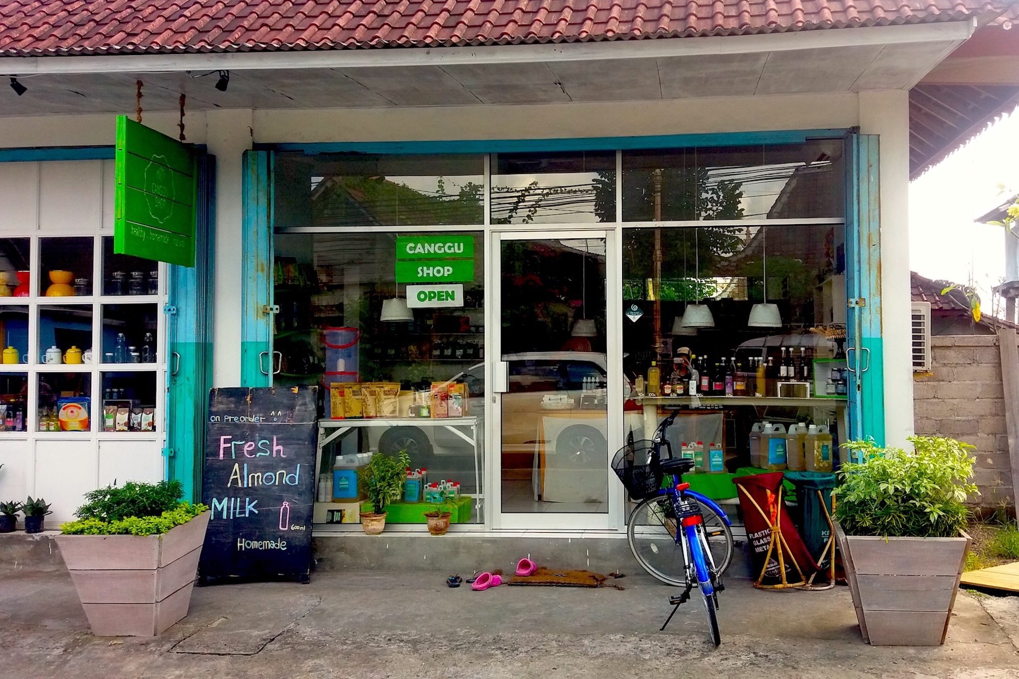 Shop for groceries at Canggu Shop in Canngu, Bali, Indonesia