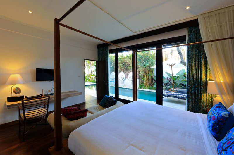 Four On Drupadi Villa Cinta Bedroom with Pool View | Bali, Seminyak