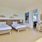 Villa Putih Twin Bedroom | Nusa Lembongan, Bali