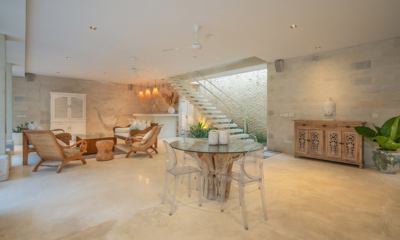 Villa Savasana Indoor Living and Dining Area | Canggu, Bali