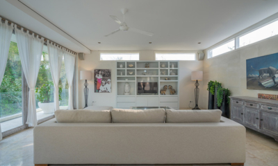 Villa Savasana Lounge Area with TV | Canggu, Bali