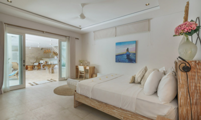 Villa Savasana Bedroom Two with Study Table and View | Canggu, Bali