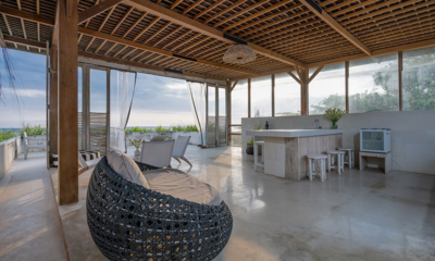 Villa Savasana Up Stairs Seating Area with View | Canggu, Bali