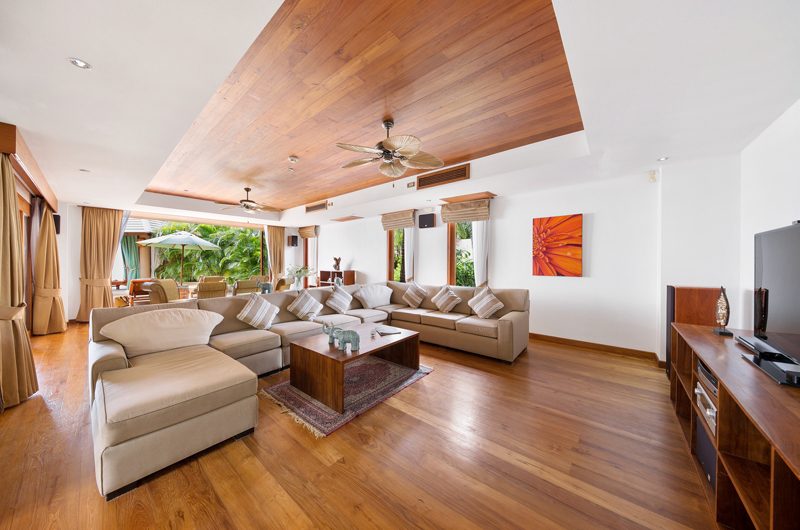 Villa Uno Living Room | Choeng Mon, Koh Samui