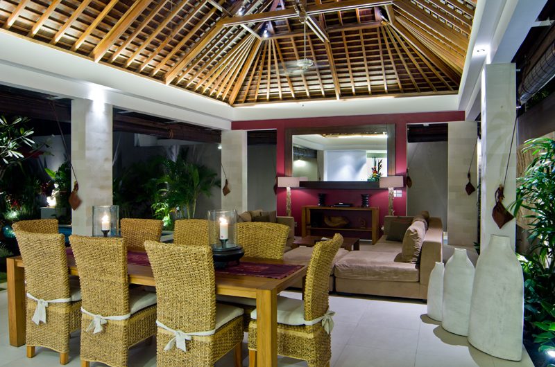 Chandra Villas Chandra Villas 1 Living and Dining Area | Seminyak, Bali