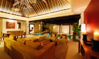 Chandra Villas Chandra Villas 7 Indoor Living Area with Pool View | Seminyak, Bali