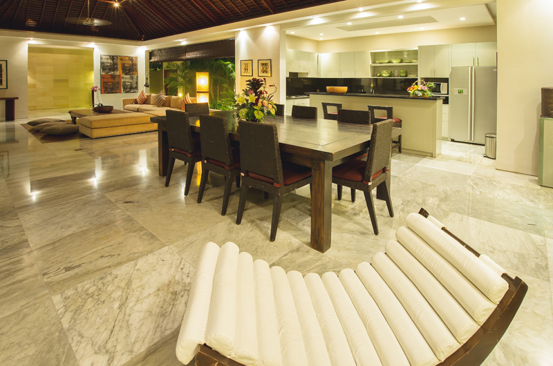 Chandra Villas Chandra Villas 8 Living and Dining Area | Seminyak, Bali