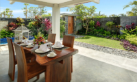 Sativa Villas Villa Jasmine Pool Side Dining | Ubud, Bali
