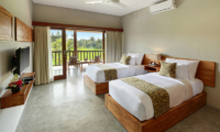 Sativa Villas Villa Jasmine Twin Bedroom with Balcony | Ubud, Bali