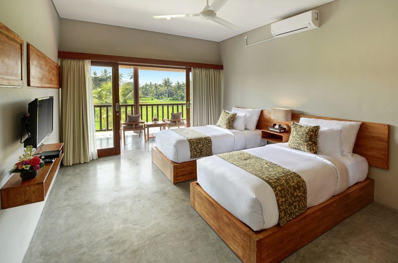 Sativa Villas Villa Jasmine Twin Bedroom with Balcony | Ubud, Bali
