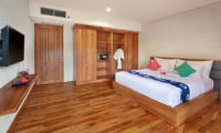 Sativa Villas Villa Orchid Bedroom with TV | Ubud, Bali