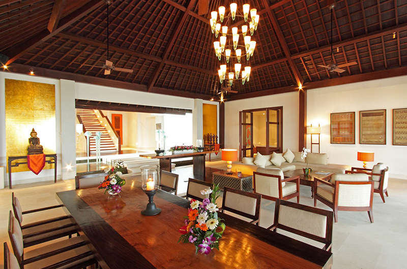 Surga Villa Estate Villa Surga One Indoor Living and Dining Area | Ungasan, Bali