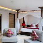 Surga Villa Estate Villa Surga One Ganesh Bedroom with Seating Area | Ungasan, Bali