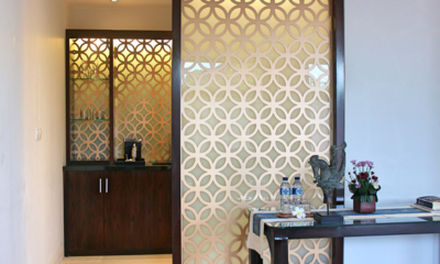 Surga Villa Estate Villa Surga One Ganesh Bedroom and Bathroom View | Ungasan, Bali