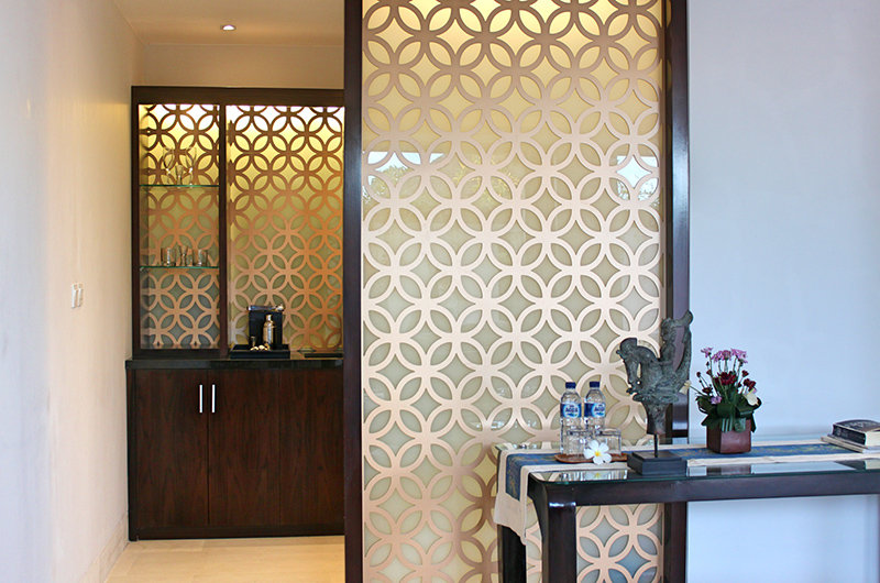 Surga Villa Estate Villa Surga One Ganesh Bedroom and Bathroom View | Ungasan, Bali