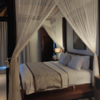 Surga Villa Estate Villa Surga One Suprabha Bedroom with Side Lamps | Ungasan, Bali