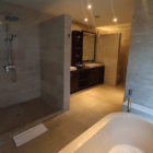 Surga Villa Estate Villa Surga One Suprabha Bathroom with Shower | Ungasan, Bali