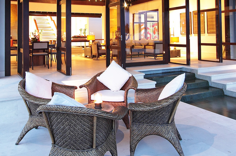 Surga Villa Estate Villa Surga One Outdoor Seating Area | Ungasan, Bali