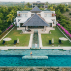 Surga Villa Estate Villa Surga One Gardens and Pool from Top | Ungasan, Bali