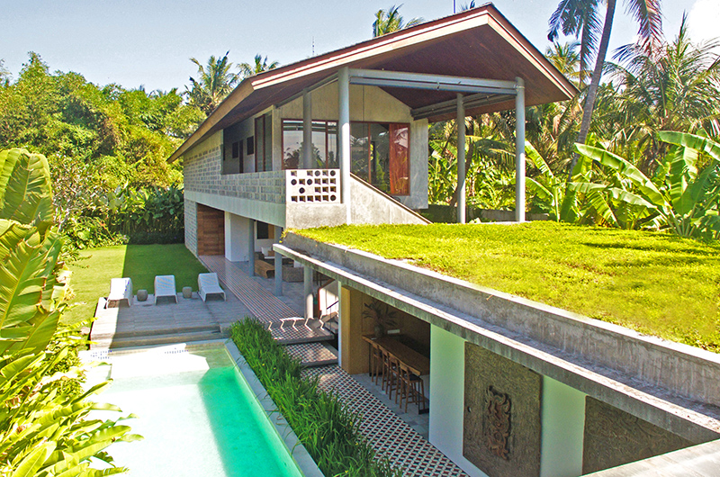 Villa Casabama Villa Casabama Panjang Gardens and Pool from Top | Gianyar, Bali