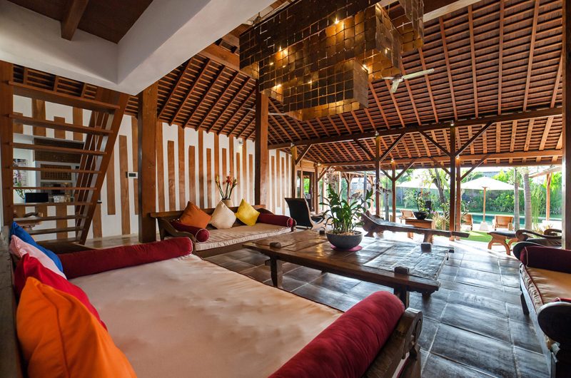 La Villa Des Sens Bali Living Area with Pool View | Kerobokan, Bali