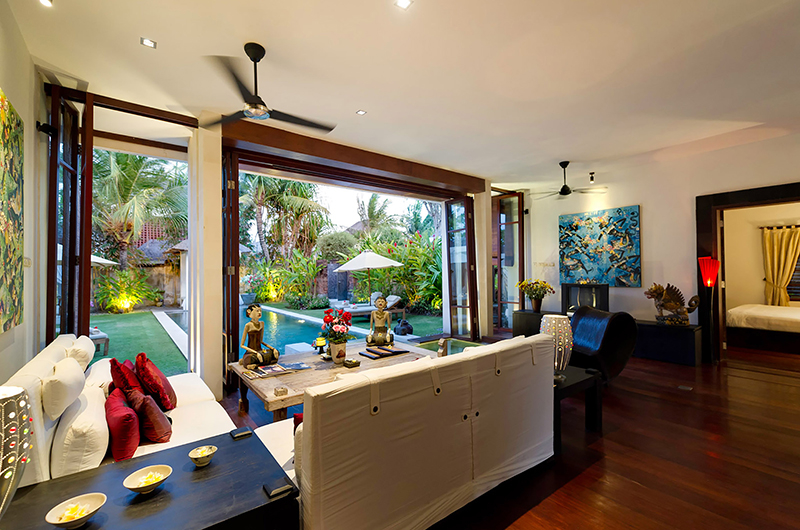 Villa Nataraja Open Plan Living Room | Sanur, Bali
