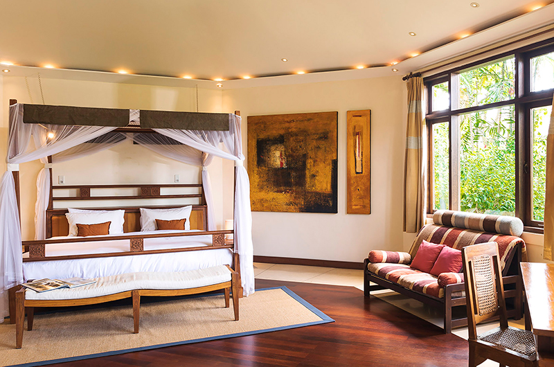 Villa Waru Bedroom One with Seating | Nusa Dua, Bali