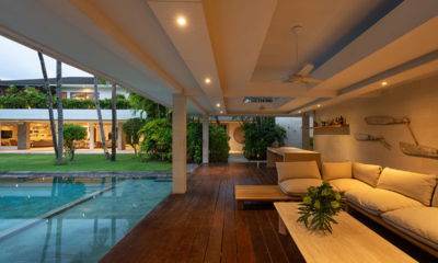 Villa Zambala Pool Side Lounge Area | Canggu, Bali