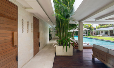 Villa Zambala Pool Side Seating Area | Canggu, Bali