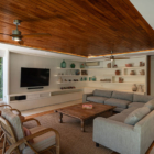 Villa Zambala Living Area with TV | Canggu, Bali