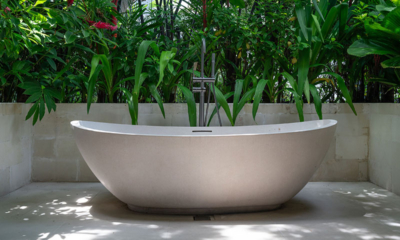 Villa Zambala Bathroom One Bathtub | Canggu, Bali