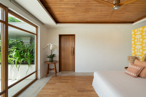 Villa Zambala Bedroom Three with View | Canggu, Bali