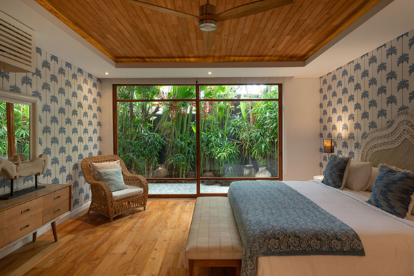 Villa Zambala Bedroom Four with View | Canggu, Bali