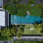 Villa Zambala Gardens and Pool from Top | Canggu, Bali