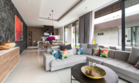 Villa Anar Indoor Living Area | Bang Por, Koh Samui