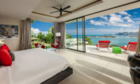 Villa Anavaya Bedroom and Balcony | Choeng Mon, Koh Samui
