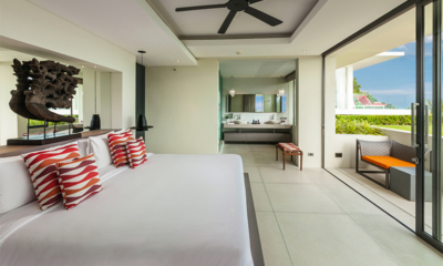 Villa Anavaya Bedroom with Show Piece | Choeng Mon, Koh Samui
