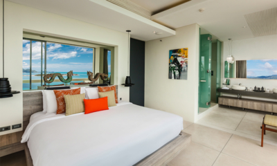 Villa Anavaya Bedroom with Show Pieces | Choeng Mon, Koh Samui