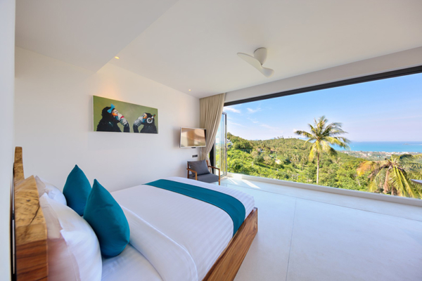 Villa Kamelia Bedroom with Balcony | Bophut, Koh Samui