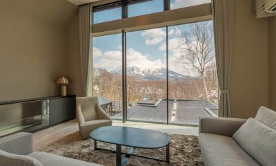 Boheme Living Area with View | Hirafu, Niseko