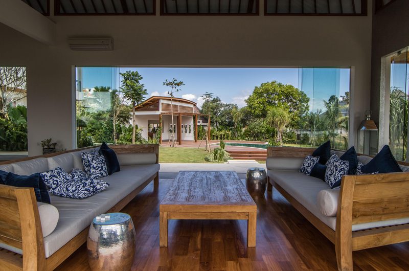 Villa Breeze Living Area with Pool View | Canggu, Bali