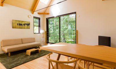 Gakuto Villas Dining Area | Hakuba, Nagano