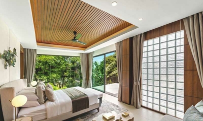 Raku Samui Guest Bedroom Three with View | Maenam, Koh Samui