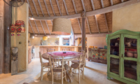 Round House Dining Table and Kitchen | Seminyak, Bali
