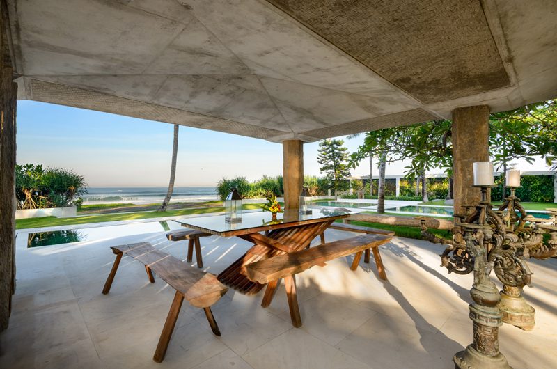 Villa Vedas Outdoor Dining with Sea View | Tabanan, Bali