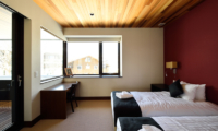 Panorama Bedroom with Twin Beds | Lower Hirafu Village, Niseko