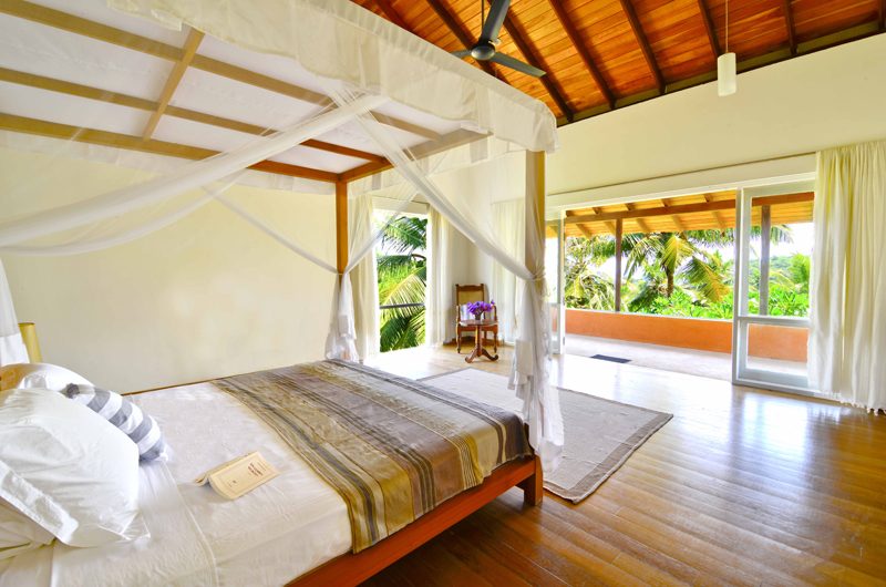 Blue Heights Bedroom and Balcony | Dickwella, Sri Lanka