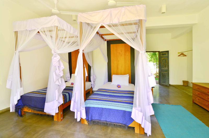 Blue Heights Twin Bedroom | Dickwella, Sri Lanka