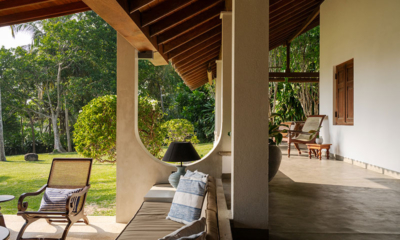 Mimosa Hill Outdoor Seating Area with View | Dickwella, Sri Lanka