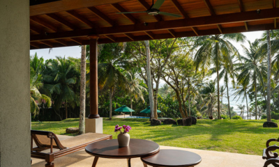 Mimosa Hill Outdoor Seating Area with Garden and Sea View | Dickwella, Sri Lanka